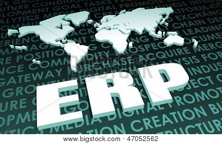 ERP อุตสาหกรรมมาตรฐานสากลแผนที่ 3D