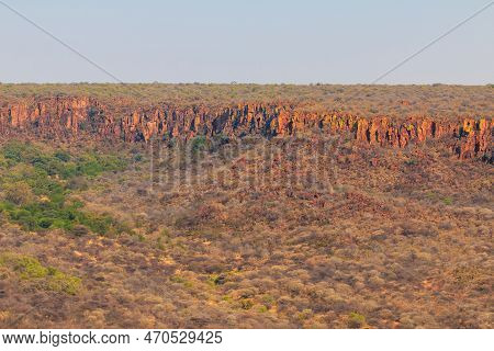 Waterberg Plateau National Park, Kalahari, Otjiwarongo, Namibia, Africa. Beautiful African Landscape
