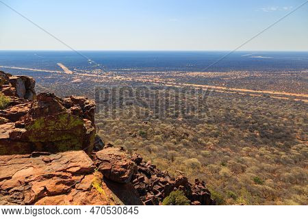 Waterberg Plateau National Park, Kalahari, Otjiwarongo, Namibia, Africa. Beautiful African Landscape