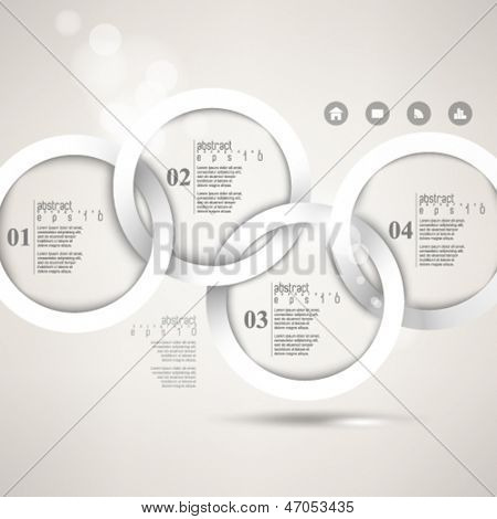 eps10 vektor geometrické inforgraphic pozadí