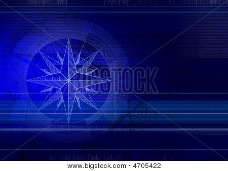 Techbackground Coğrafya mavi