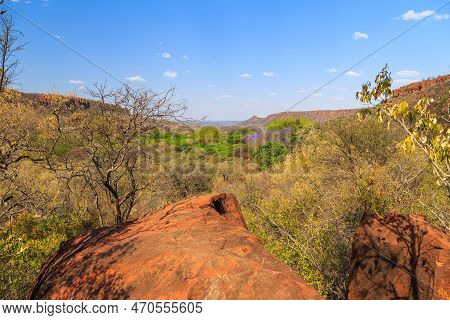 Waterberg Plateau National Park, Kalahari, Otjiwarongo, Namibia, Africa. Beautiful African Landscape