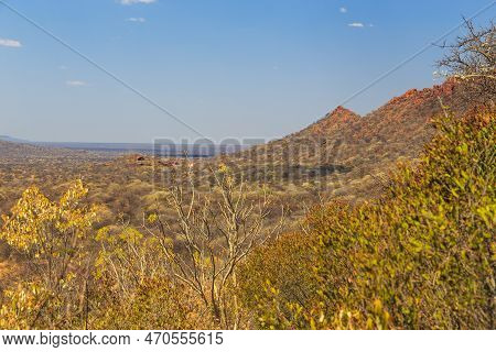 Waterberg Plateau National Park, Kalahari, Otjiwarongo, Namibia, Africa. Beautiful African Landscape