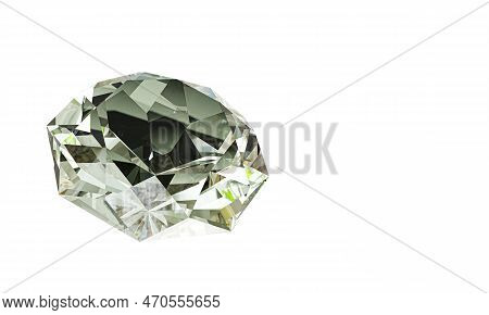 Gemm Isolated On White Background 3d Illustration