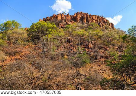 Waterberg Plateau National Park, Kalahari, Otjiwarongo, Namibia, Africa. Beautiful African Landscape