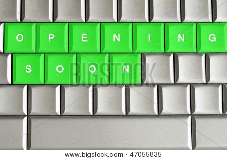 Success Story Spelled On A Metallic Keyboard