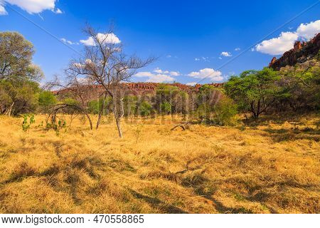 Waterberg Plateau National Park, Kalahari, Otjiwarongo, Namibia, Africa. Beautiful African Landscape