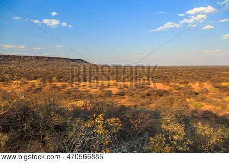 Waterberg Plateau National Park, Kalahari, Otjiwarongo, Namibia, Africa. Beautiful African Landscape
