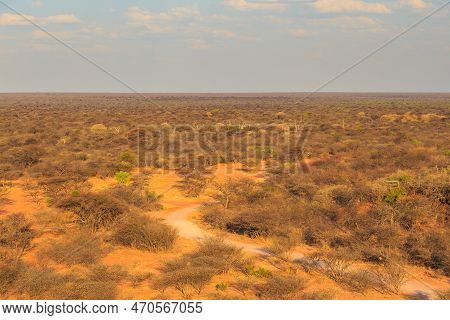 Waterberg Plateau National Park, Kalahari, Otjiwarongo, Namibia, Africa. Beautiful African Landscape