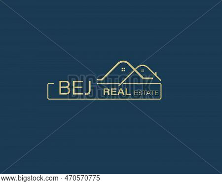 Bej Real Estate And Consultants Logo Design Vectors Images. Luxury Real Estate Logo Design
