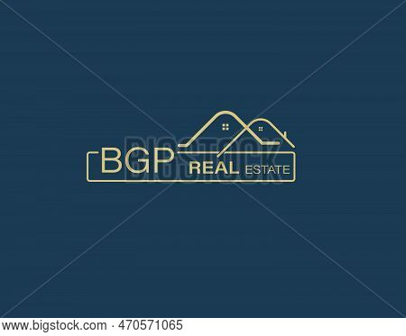 Bgp Real Estate And Consultants Logo Design Vectors Images. Luxury Real Estate Logo Design