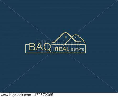 Baq Real Estate And Consultants Logo Design Vectors Images. Luxury Real Estate Logo Design