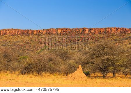Waterberg Plateau National Park, Kalahari, Otjiwarongo, Namibia, Africa. Beautiful African Landscape