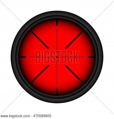 Various Weapon Thermal Infrared Sight, Sniper Rifle Optical Scope. Hunting Gun Viewfinder With Cross