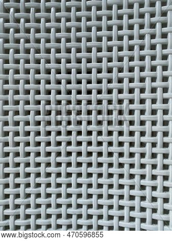White Checkered Fabric Texture Or Background (xadrez)