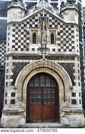 Smithfield District, London Uk. Priory Church Of St Bartholomew The Great (also Known As Great St. B