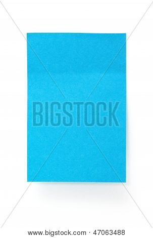 Blaubuch klebrige Aufkleber