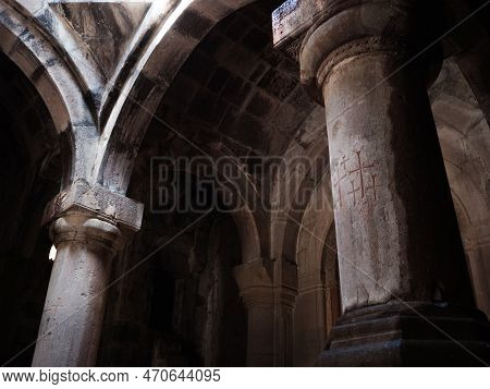 Goshavank, Nor Getik Is An Armenian Medieval Monastic Complex Of The Xii-xiii Centuries In The Villa