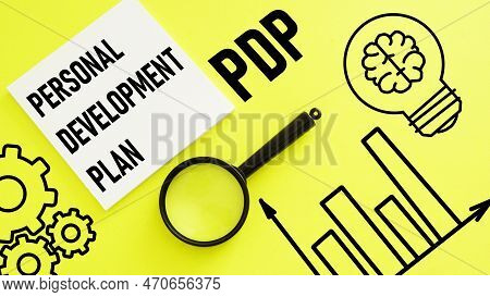 Personal Development Plan Pdp Is Shown Using A Text