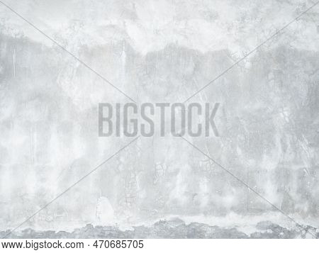 Grey Ground Cement Background,pattern Texture Vintage Construction House With Light On Building Wall