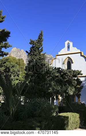 Shrine Of The Santisimo Cristo Del Remedio In Finestrat, Alicante, Spain.