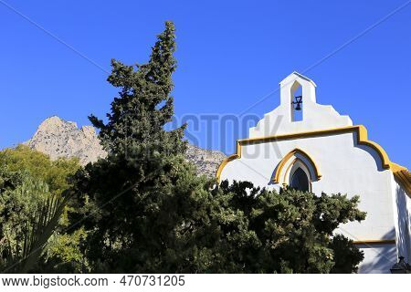 Shrine Of The Santisimo Cristo Del Remedio In Finestrat, Alicante, Spain.