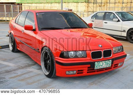 San Juan, Ph - Nov 20 - Bmw 316i At Bimmers Reunite On November 20, 2022 In San Juan, Philippines. B