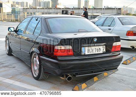 San Juan, Ph - Nov 20 - Bmw 318i At Bimmers Reunite On November 20, 2022 In San Juan, Philippines. B