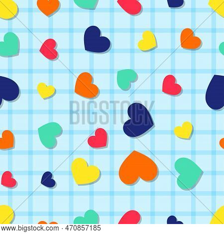 Trendy Groovy Seamless Pattern For Decorative Design. Retro 60s 70s Psychedelic Design. Floral Seaml
