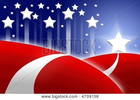 Bandera americana estilizado fondo