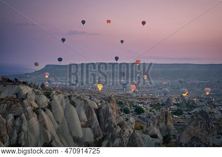 Photo Of The Ballons On The Sunrise Of Capadoccia