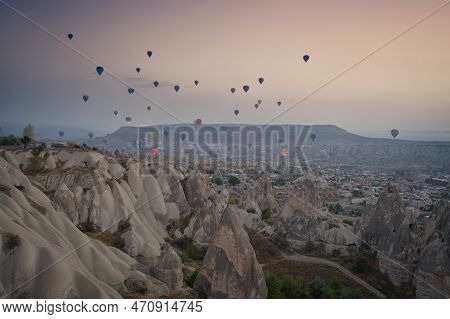 Photo Of The Ballons On The Sunrise Of Capadoccia