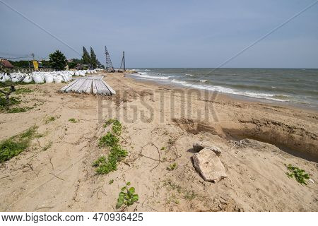 Thailand Prachuap Hua Hin Pak Nam Pran Beach