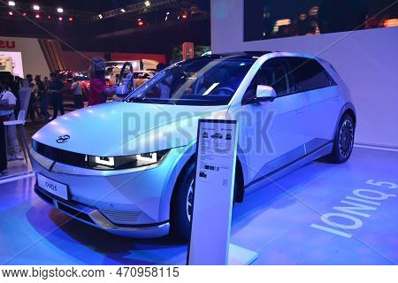 Pasay, Ph - Sept 17 - Hyundai Ioniq 5 At Philippine International Motor Show On September 17, 2022 I