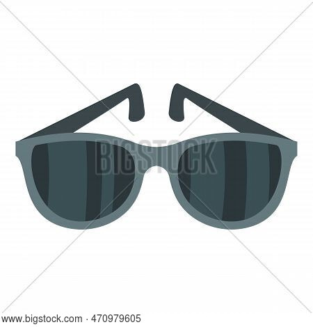 Sunglasses Icon. Flat Illustration Of Sunglasses Icon For Web Design