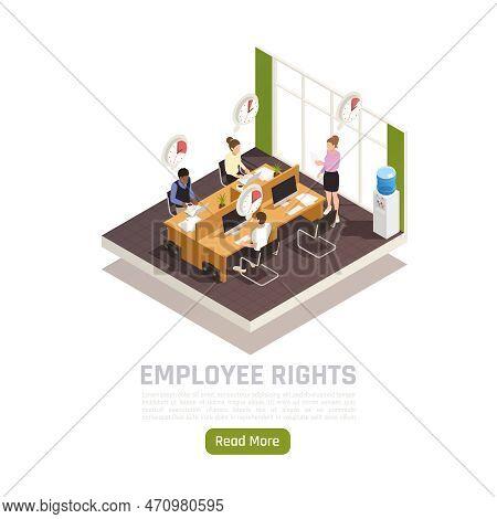 Trade Labor Union Representative Checking  Employees Working Time Tracking System Regulations Isomet