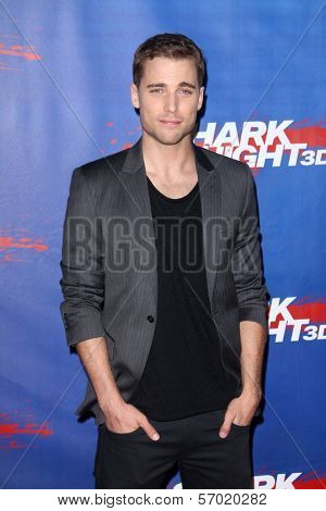 Dustin Milligan at the 