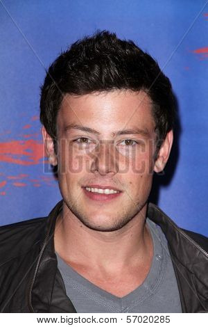 Cory Monteith at the 