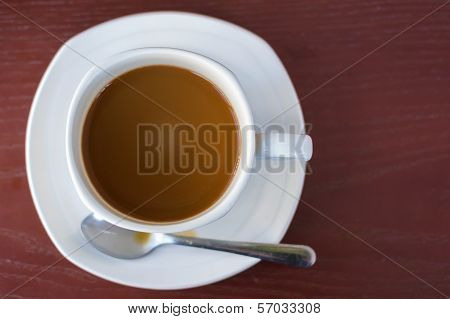 Coffee Cup On Table