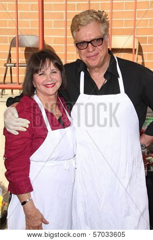 Cindy Williams, Christopher McDonald at the Hollywood Chamber Of Commerce 17th Annual Police And Fire BBQ, Private Location, Hollywood, CA 11-30-11