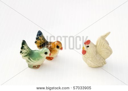 Ceramic Birds Model
