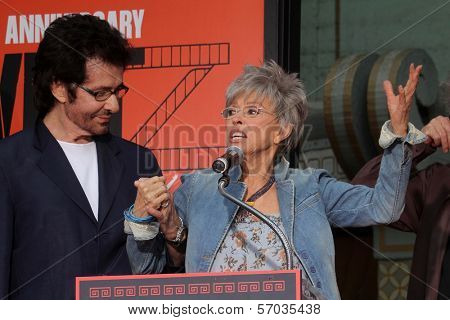 George Chakiris, Rita Moreno at the 