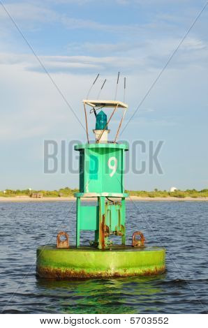 Marcador de Bouy verde