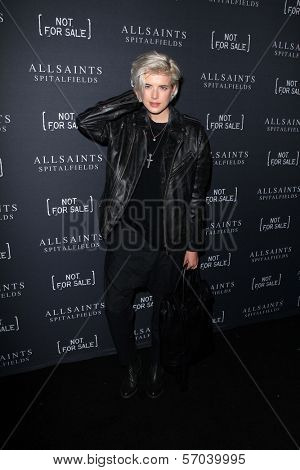 Agyness Deyn at the AllSaints Spitalfields and Not For Sale Collection Launch, The Music Box, Hollywood, CA 10-24-11