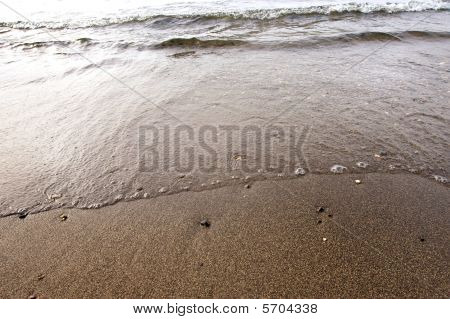 Sable et lac