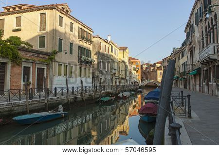 Italy , Venice. Typical urban view