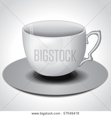 Tea coffee cup vector illustration