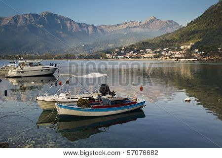 Peaceful Morning On Thassos Island