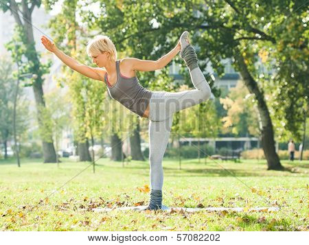 Yoga-Natarajasana/Lord of the dance