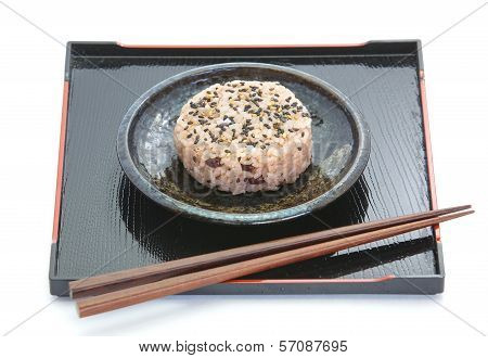 Japanese food Onigiri rice ball